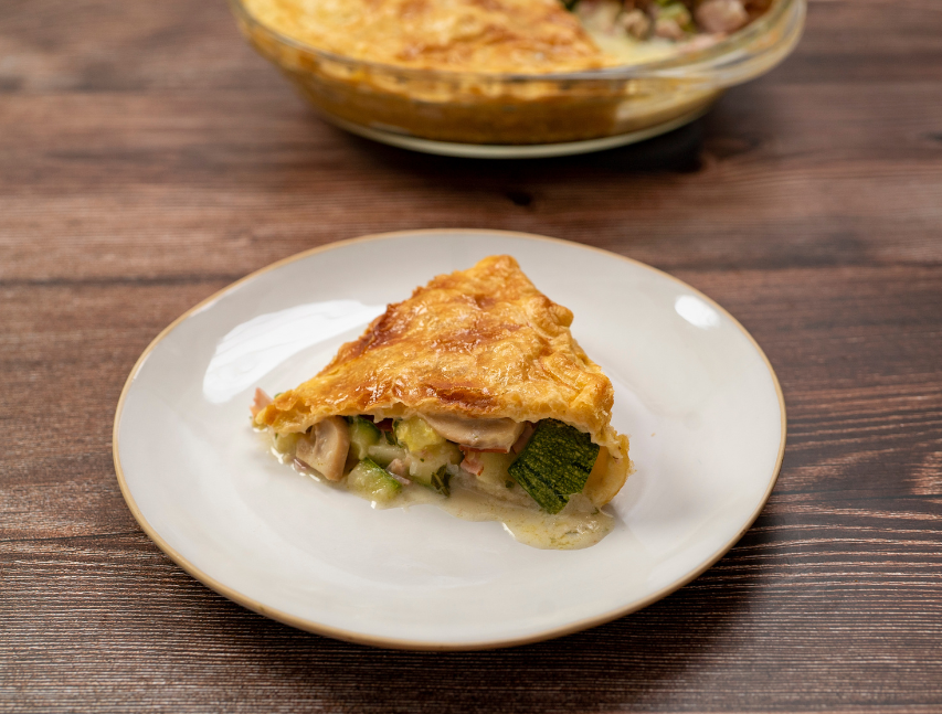 Pastel de hongos