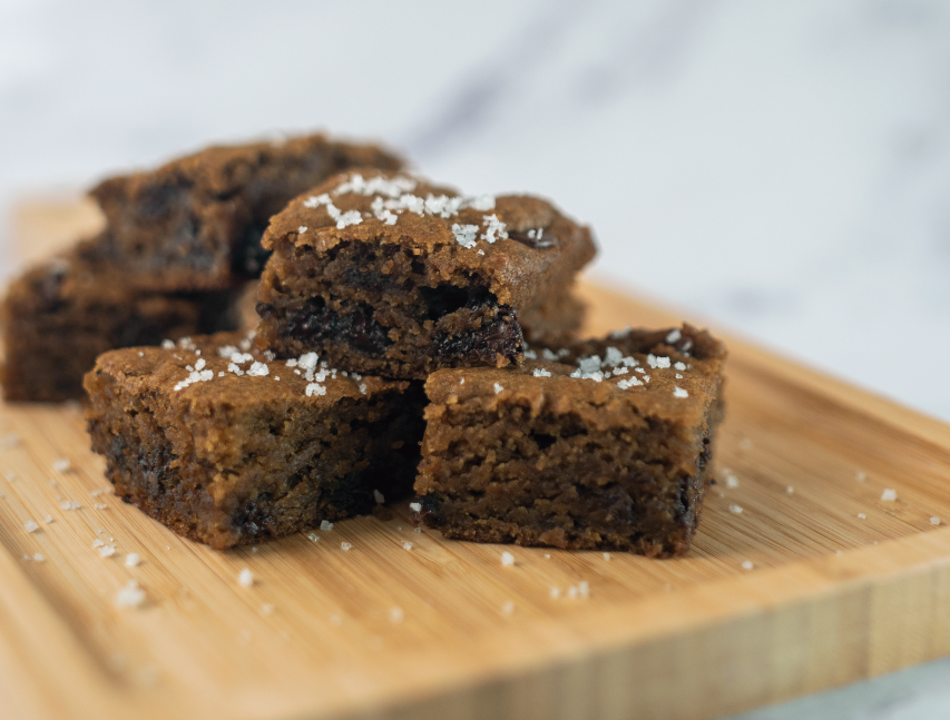 Brownies de garbanzo