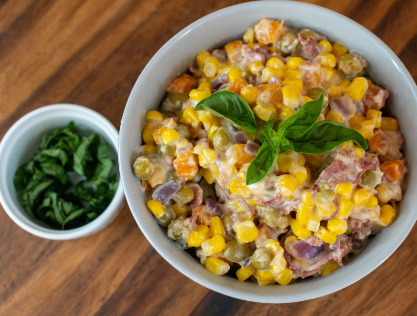 Guarnición de vegetales mixtos