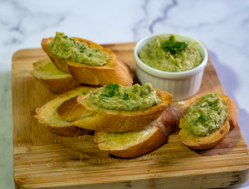 Dip de guisantes