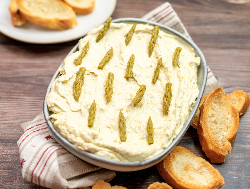 Mousse de espárragos